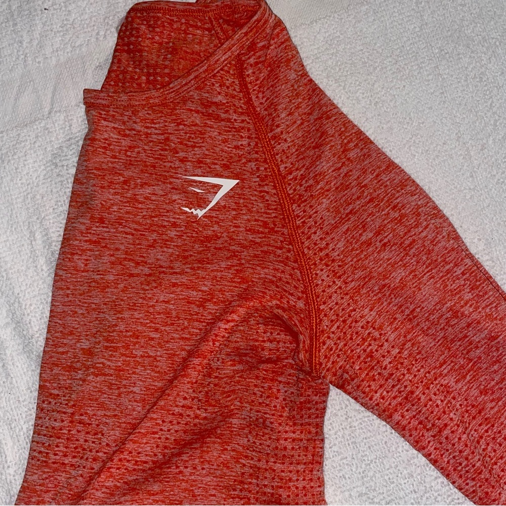 Gymshark Coral Vital Seamless 2.0 Long Sleeve